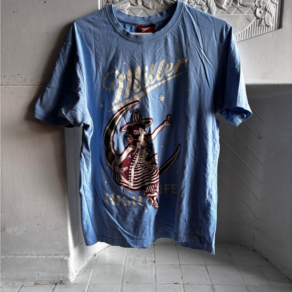 Blue Miller High Life T-Shirt
